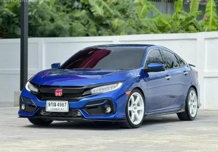 2019 Honda CIVIC 1.5 Turbo RS รถเก๋ง 4 ประตู ออกรถง่าย ชุดแต่งเต็ม