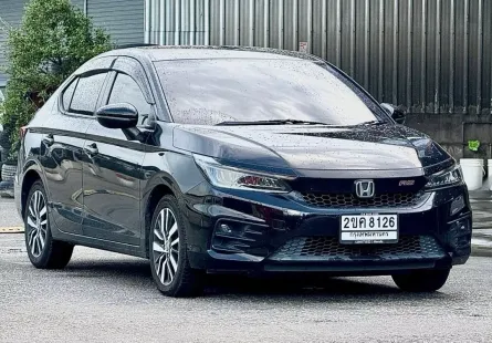 2021 Honda CITY 1.0 RS รถเก๋ง 4 ประตู รถบ้านมือเดียว