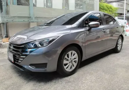 2023 NISSAN ALMERA 1.0 EL AUTO สีเทา ปุ่มSTART วิ่งน้อย 8,022 กม. รถสวยสภาพใหม่ มือเดียว ฟรีดาวน์