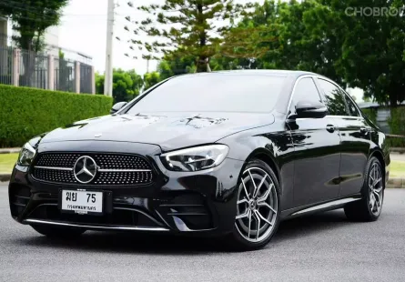 Mercedes-Benz E220d AMG (Facelift) 2022 ไมล์แท้วิ่งน้อย รถมือเดียว