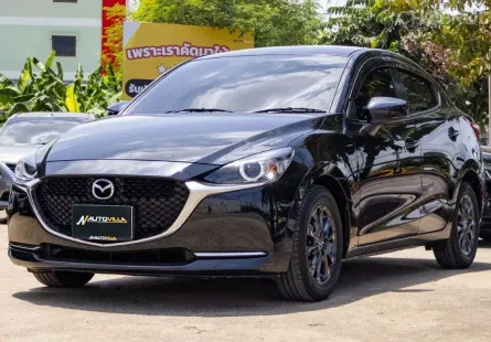 2021 Mazda 2 1.3 S Leather Sedan คันนี้รถสวยสภาพเหมือนรถใหม่ ไม่แตกต่างป้ายแดง