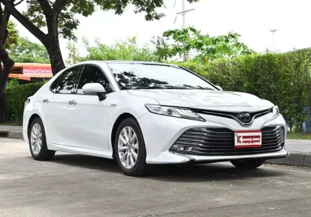 Toyota Camry 2.5 Hybrid Premium 2019 รถบ้านมือเดียวตัวท๊อปสุดแบตไฮบริดรับประกัน 10 ปีไม่จำกัดระยะทาง