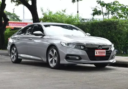 Honda Accord 2.0 Hybrid 2019 รถบ้านมือเดียวเช็คศูนย์ตามระยะ ตัว G10 แบตไฮบริดรับประกัน 10 ปี