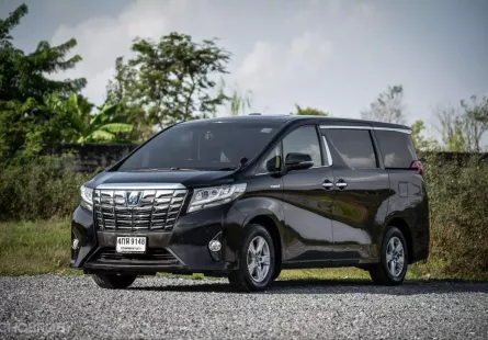 🔥รถบ้านแท้ VIP 7 ที่นั่งที่ควรค่าแก่การใช้งาน Toyota ALPHARD 2.5 Hybrid E-Four 4WD