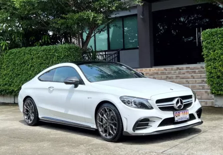 2020 BENZ C43 COUPE FACELIFTรถศูนย์ BENZ THAILAND วิ่งน้อย 50,000 กมเข้าศูนย์ทุกระยะ ไม่มีอุบัติเหตุ