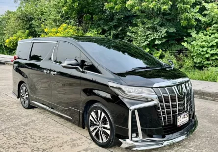 2023 Toyota ALPHARD 2.5 รถตู้/MPV ออกรถฟรีดาวน์ รถสวย ไมล์แท้ เจ้าของขายเอง 