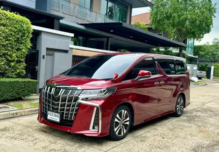 2020 Toyota ALPHARD 2.5 S C-Package รถตู้/MPV ดาวน์ 0% รถบ้านมือเดียว ไมล์แท้ 