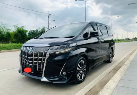 2019 Toyota ALPHARD 3.5 รถตู้/MPV ออกรถง่าย รถบ้านมือเดียว ไมล์น้อย เจ้าของขายเอง 