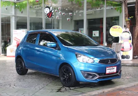 ขายรถ MITSUBISHI MIRAGE 1.2 GLX AUTO ฟ้า ปี 2016