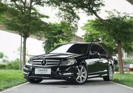 2012 Mercedes-Benz C180 AMG 1.6 รถเก๋ง 4 ประตู ดาวน์ 0%