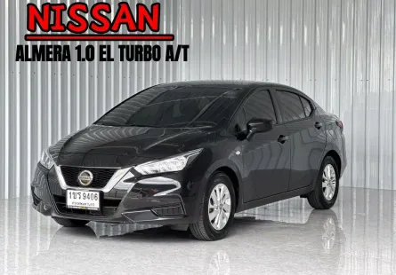 รถมือเดียว Nissan Almera 1.0 EL รถเก๋ง 4 ประตู 