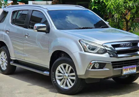 2017 Isuzu MU-X 3.0 DA DVD Navi SUV โฉม ไมเนอร์เชนจ์ มือเดียว ไมล์แท้ รถสวยสภาพดีครับ