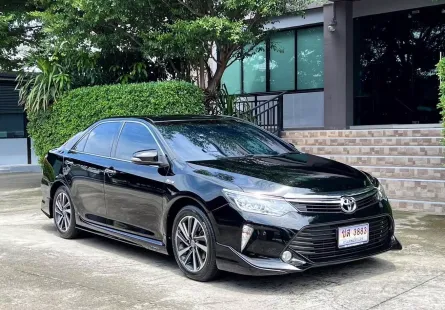 2018 TOYOTA CAMRY EXTREMO MINORCHANGE รถสวย สภาพสมบูรณ์ ประวัติศูนย์ครบ รถไม่เคยมีอุบัติเหตุครับ