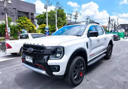 2024 Ford RANGER 2.0 Bi-Turbo HR Stormtrak  รถกระบะ รถสภาพดี มีประกัน ไมล์แท้ มือเดียว 