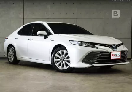 2019 Toyota Camry 2.5 Hybrid Sedan AT ไมล์เเท้ มือเเรกจากป้ายเเดง ประวัติการดูแลรักษารถดี B7015