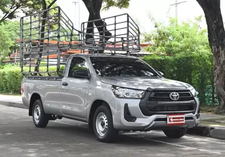 Toyota Revo 2.4 SINGLE Entry 2021 กระบะคอกสูงใช้งานน้อยไมล์เพียง 3 หมื่นกว่าโล รถมือเดียวพร้อมใช้