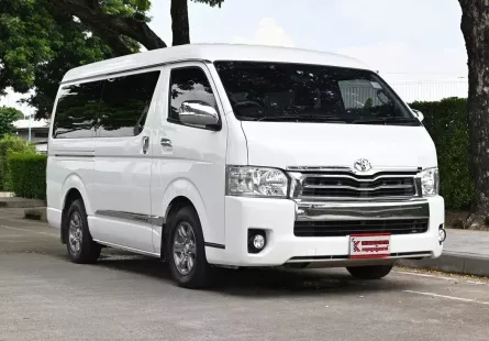 Toyota Ventury 3.0 G 2018 รถตู้ใช้งานในครอบครัวตัวไมเนอร์เชนจ์ เจ้าของเดิมเช็คศูนย์ทุกระยะ