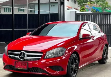 2013 Mercedes-Benz A180 1.6 Style รถเก๋ง 5 ประตู เจ้าของขายเอง รถบ้าน ไมล์แท้ ประวัติดี 