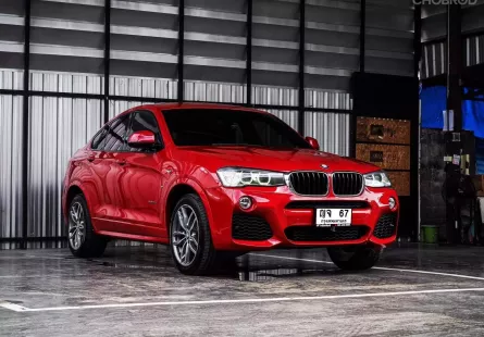 2017 BMW X4 2.0 xDrive20d M Sport 4WD SUV ออกรถ 0 บาท