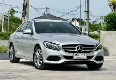 2016 Mercedes-Benz C350e 2.0 e Avantgarde Plug-in Hybrid รถเก๋ง 4 ประตู ฟรีดาวน์