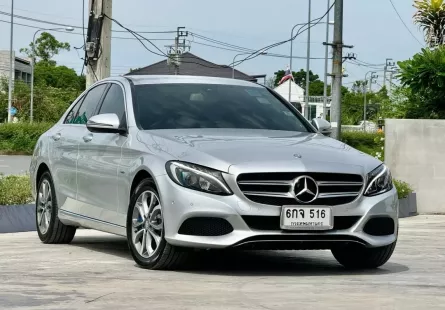 2017 BENZ C-CLASS C350e AVANTGARDE โฉม W205 Plug-in Hybrid 