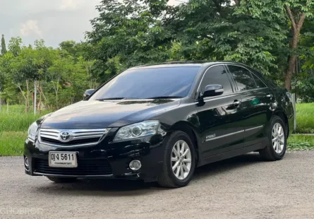 2011 Toyota CAMRY 2.4 Hybrid รถเก๋ง 4 ประตู เปลี่ยนแบตไฺฮบริดแล้ว (มีรับประกัน)