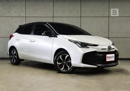 2023 Toyota Yaris 1.2 Premium S Hatchback AT ไมล์เเท้ 9 พัน ยังเหลือการรับประกันจากToyota P3389