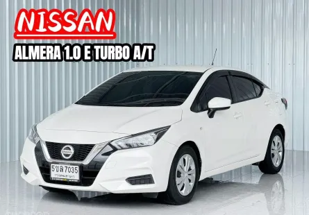 Turbo Nissan Almera 1.0 E รถเก๋ง 4 ประตู 