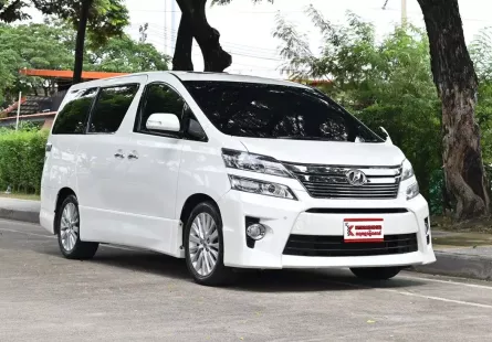 Toyota Vellfire 2.4 Z G EDITION 2014 รถบ้านมือเดียวใช้งานน้อย เบาะมิกกี้ ชุดแต่งรอบคัน