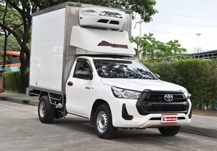 Toyota Revo 2.4 SINGLE Entry 2021 กระบะตู้เย็นความสูง 1.90 เมตร เครื่องทำความติดใหม่พัดลม 3 ตัว