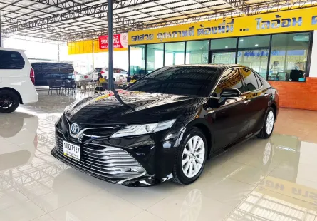 2020 Toyota CAMRY 2.5 Hybrid รถเก๋ง 4 ประตู ออกรถฟรี 