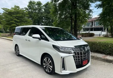 2021 Toyota ALPHARD 2.5 S C-Package รถตู้/MPV รถบ้านมือเดียว ไมล์แท้ เข้าศูนย์ตลอด 