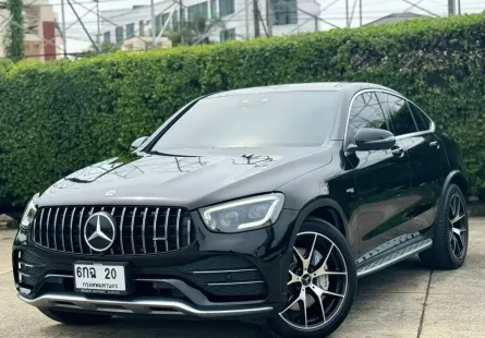 2021 Mercedes-Benz GLC43 3.0 AMG 4MATIC Coupé SUV รถบ้านมือเดียว ไมล์น้อย 