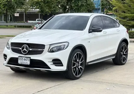 2018 Mercedes-Benz GLC43 3.0 AMG 4MATIC Coupé SUV รถสวย ไมล์แท้ มือเดียวป้ายแดง 