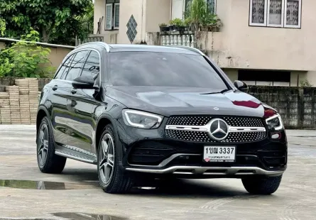 2020 Mercedes-Benz GLC220d AMG Dynamic (Facelift) สีดำ เครื่องยนต์ดีเซล 2.0 turbo