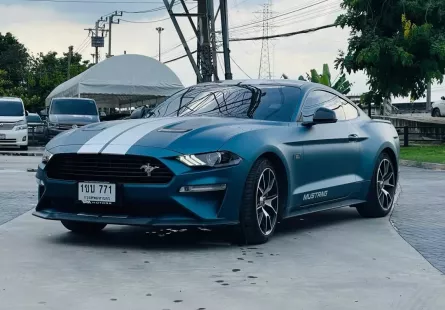 2021 Ford Mustang 2.3 EcoBoost รถเก๋ง 2 ประตู รถบ้านแท้  ไมล์น้อย มือเดียวป้ายแดง 