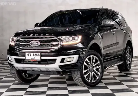 FORD EVEREST 2.0 TITANIUM 2 WD เกียร์ออโต้ ปี 2019