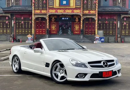 Benz SL300 AMG  สปอร์ตเปิดประทุนไฟฟ้า ภายในแดง แท้จากโรงงาน สภาพสวย ใช้น้อย   