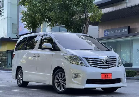 Toyota ALPHARD 2.4 V ประวัติศูนย์ ภายในสีดำ สภาพสวย ไฟฟ้าทั้งคัน 