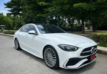 2023 Mercedes-Benz C220 2.0 d AMG Dynamic รถเก๋ง 4 ประตู ผ่อนเริ่มต้น ไมล์แท้ มือเดียวป้ายแดง 