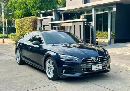 2018 Audi A5 2.0 Sportback 40 TFSI S line รถเก๋ง 4 ประตู รถสภาพดี มีประกัน ไมล์แท้ มือเดียว 