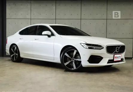 2019 Volvo S90 2.0 T8 R-Design 4WD Sedan AT สเปคหายาก ไมล์แท้ ประวัติการดูแลรักษารถดี B9117