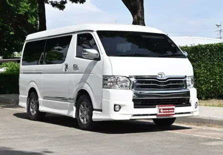 Toyota Ventury 3.0 V 2015 รถบ้านมือเดียวใช้งานในครอบครัว ตัวท๊อปสุด ประตูสไลต์ไฟฟ้า 2 ฝั่ง