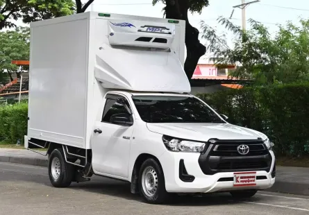 Toyota Revo 2.4 SINGLE Entry 2021 กระบะตู้เย็นเครื่องทำความเย็นติดตั้งมาใหม่ พัดลม 3 ตัว พร้อมใช้งาน