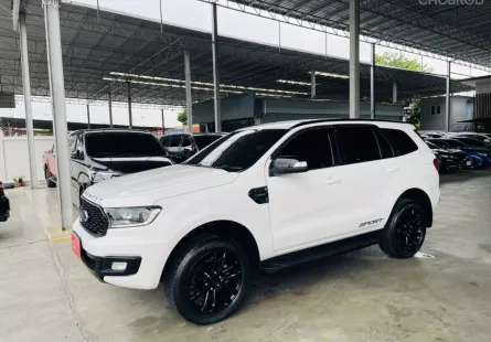 FORD EVEREST 2.0 TITANIUM SPORT 2020 รถบ้าน มือแรกออกห้าง ไมล์น้อย 7 หมื่น พร้อมใช้ รับประกันตัวถัง