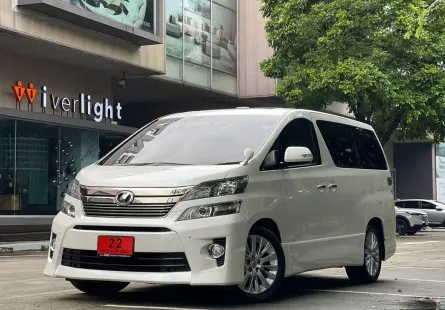 Toyota VELLFIRE 2.4 Z G EDITION รถผู้บริหาร ดูแลดีมาก เบาะมิ๊กกี้เม้าท์ สภาพสวย