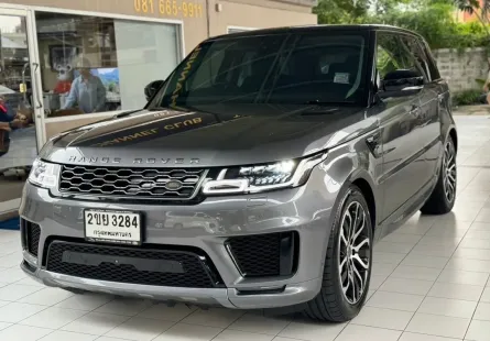 2019 Land Rover Range Rover Sport 2.0 PHEV P400e AWD SUV รถสภาพดี มีประกัน ไมล์แท้ รถศูนย์ 