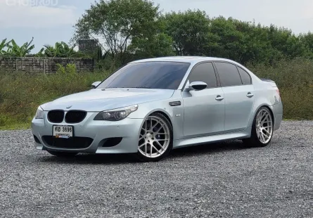 BMW M5 5.0i (V10) (E60) SMG 7AT "Sunroof" 507 Hp ปี 2005 ออฟชั่นจัดเต็ม M5 แท้ทั้งระบบ แรร์ไอเทมสุดๆ