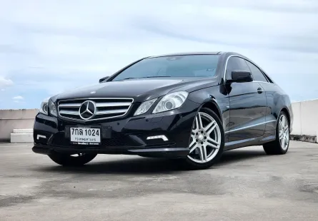 ไมล์ 104,000 กม.MercedesBenz E250 CGI 1.8 Coupe Sunroof  ปี 2011 จด 2012 