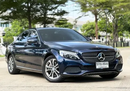 2016 Mercedes-Benz C350e 2.0 e Avantgarde Plug-in Hybrid รถเก๋ง 4 ประตู เจ้าของขายเอง รถบ้านมือเดียว